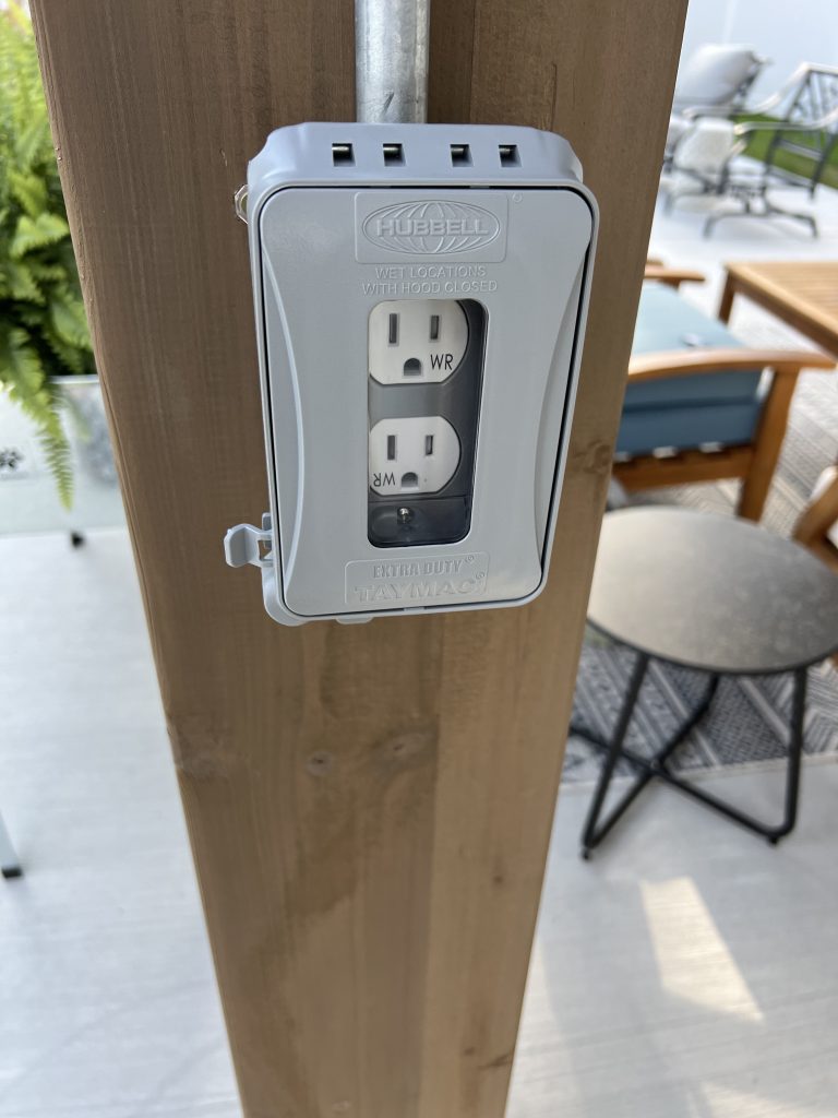 iConduit Electric LLC - Outdoor outlet