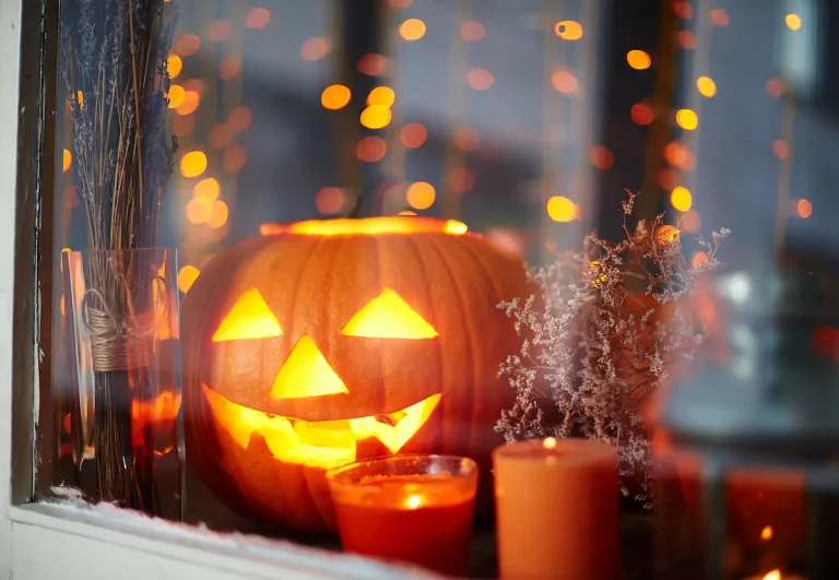 Halloween Lighting Installation