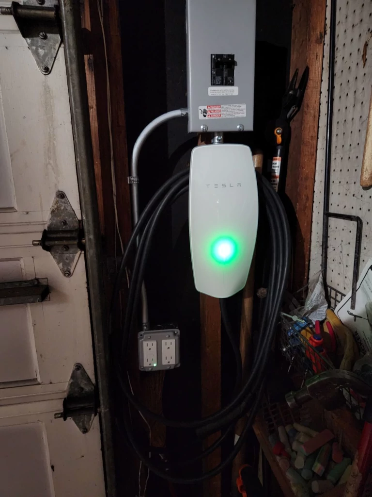tesla ev charger