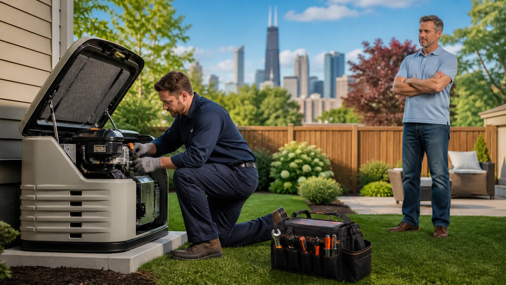DIY vs. Pro Generator Maintenance in Chicago: What’s Safe for Homeowners